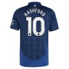 Camisola Manchester United Rashford 10 Homen Equipamento 2ª 24/25